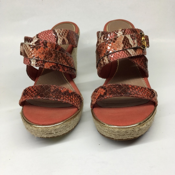 SPERRY TOP-SIDER Sz 7.5M Maris Coral Snake Print - Picture 3 of 8